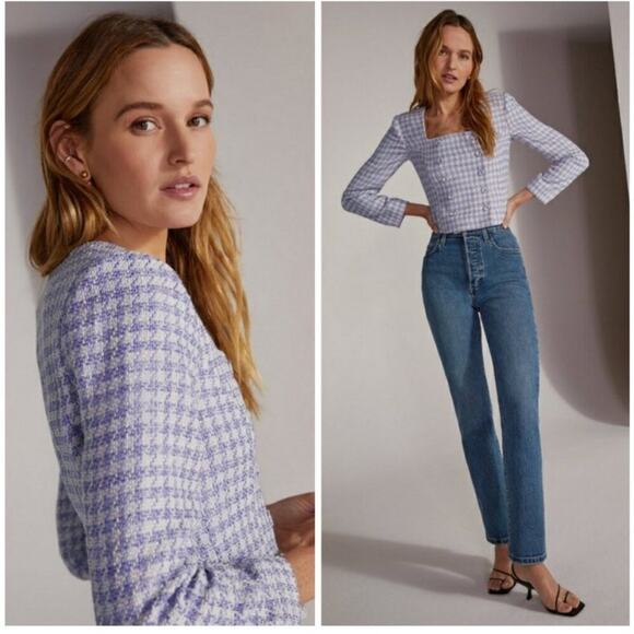 Favorite Daughter The Dasha Top in Lilac 12 - Picture 10 of 12